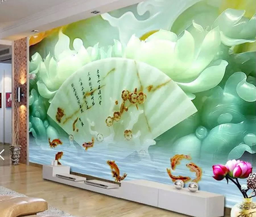 Tranh decal UV dán tường 3D khổ lớn cao cấp TP Vinh Nghệ An
